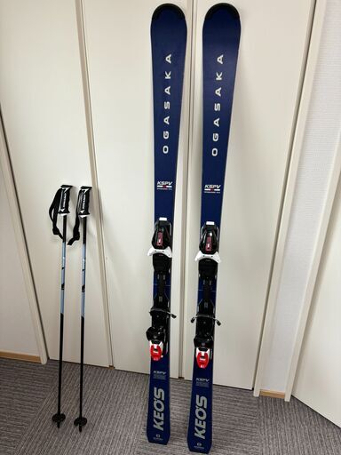 スキー板(165㎝）＋　スキーポール(110㎝）