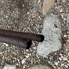 鉄製　脚立　古物　②の画像