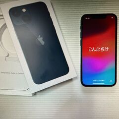 iphone13mini  128G 　ミッドナイト SIMフリー（中古良品）