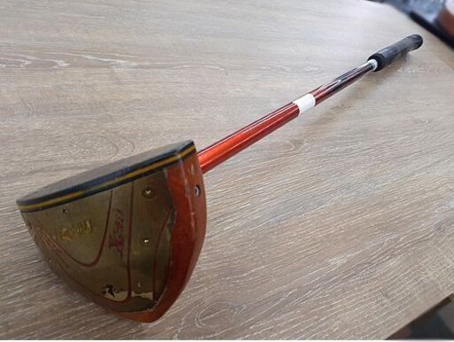 希少品!!【HONMA XG-525 パークゴルフクラブ 右打ち用】全長約85cm パーシモンヘッド ARMRO Precision 