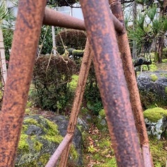 鉄製　脚立　①の画像