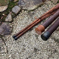 鉄製　脚立　①の画像