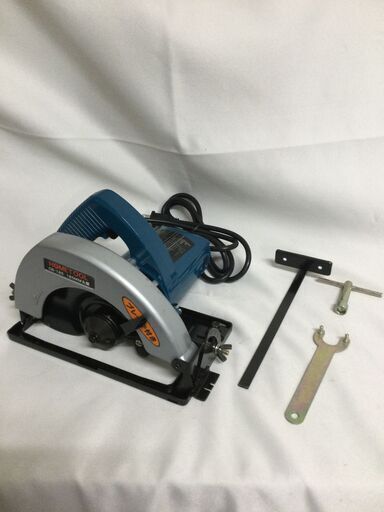 【北見市発】ナカトミ産業 HOME TOOL 185㎜丸ノコ CS-185 2001年製 青 ブレーキ付き (D5522aykY)