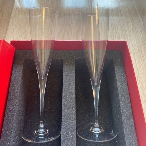 baccarat ペア シャンパングラス