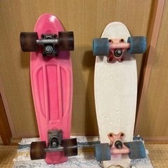 ミニスケートボード 2つセットの画像