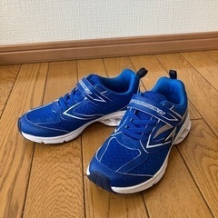 【訳あり試着程度】瞬足　男の子　スニーカー　20.0