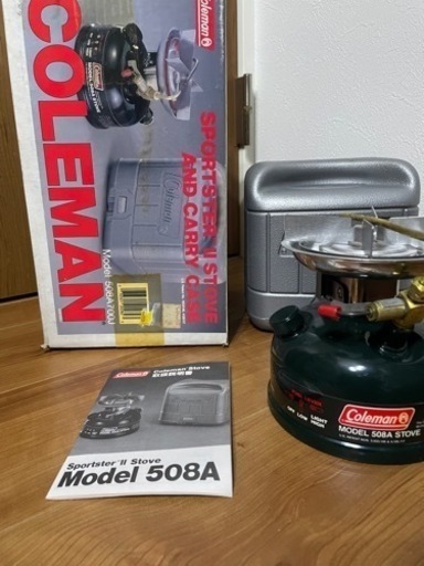 コールマン　sportster Ⅱ stove MODE l  508A値下げします。