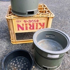 【一点のみ】七輪タイプバーベキューコンロ　BBQ アイテム！の画像