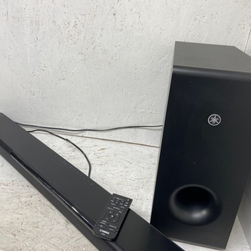 2 YAMAHA MusicCast BAR 400(YAS-408)フロントサラウンドシステム ウーファー リモコン付き