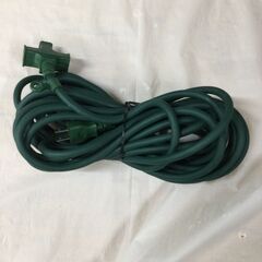 【北見市発】フジマック 15A 10m 3ツ口 マックコード 緑...