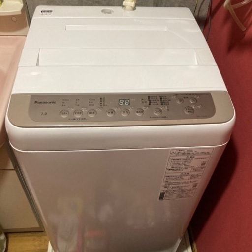 洗濯機（型番:Panasonic・NA-F70PB15）