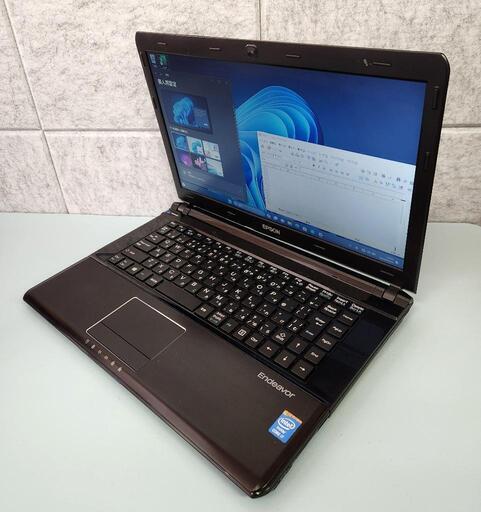EPSON NY2400S Core i5 SSD Win10Pro 中古パソコン EPSON Endeavor NY2400S-Z Windows10Pro Corei5 4210M