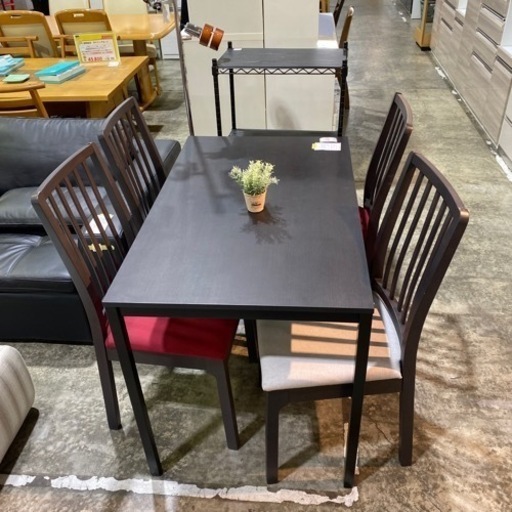 《目玉品》ダイニング5点セット　IKEA イケア　机　デスク　desk 椅子