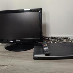 トー芝　REGZA 22A1
SONY　Blu-ray/DVDレ...