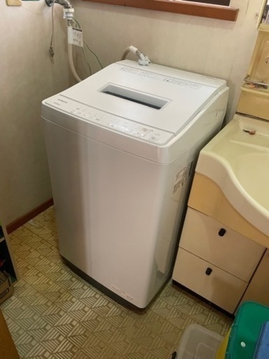 全自動洗濯機 ビートウォッシュ 7kg ホワイト
