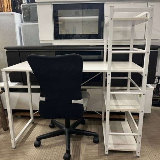 PCデスク システムデスクザッキー オフィスチェアセット