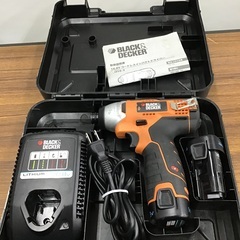 Black&Decker 10.8Vコードレスインパクトドライバー LXI10-2