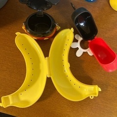 【3/20で終了】ディズニー　ベビーせんべいケース　バナナケース　コップなど　ベビー用品の画像