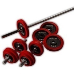 IROTEC バーベル、ダンベルセット(70KG)