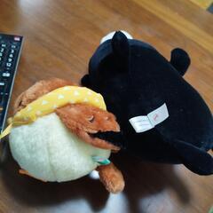 くまモンお届けカラスぬいぐるみの画像