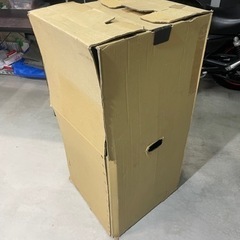 引越し用　ハンガーボックス（中古）の画像