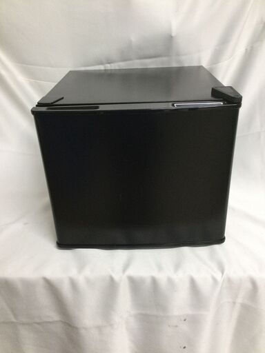 【北見市発】ペルチィズム Peltism 小型1ドア冷蔵庫 AB-17L 2013年製 17L 黒 ミニ冷蔵庫 左開き (E2524wY)