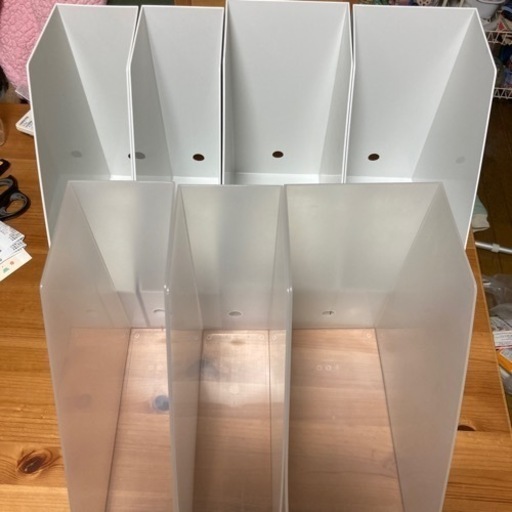 無印良品 ポリプロピレンスタンドファイルボックス A4 7個