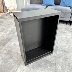 ikea収納棚　ブラックウッド　幅加工