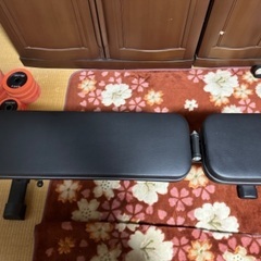 ダンベル+トレーニングベンチの画像