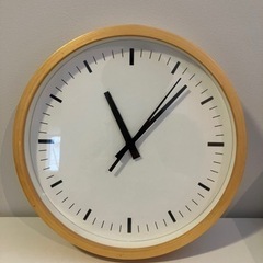 MUJI壁掛け時計の画像