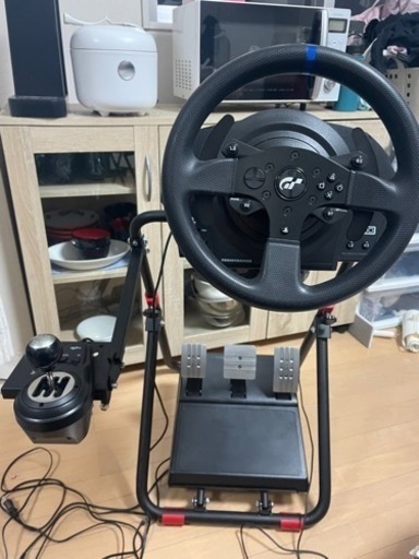 ハンコンt300+シフトコントローラー+専用台