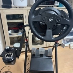 ハンコンt300+シフトコントローラー+専用台