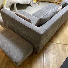ソファ　グレー　