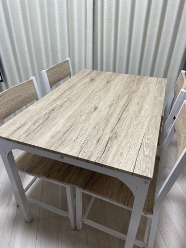 福岡市内配達無料　ダイニングテーブル　ニトリ　ナチュラル木目カラー　作業台 ダイニングテーブル スプレイ 103DT NA 【ウッドパーク