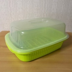 蓋付き　水切りカゴ