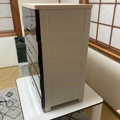 天馬の収納ケース　木製天板の画像