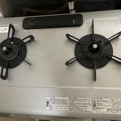 二口コンロ　動作確認済み