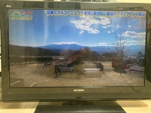 テレビ（三菱LSD-32MX40）+テレビ台（新品）