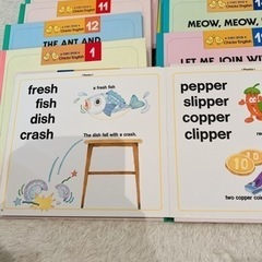 英語　フォニックス　韓国語　19冊　English books phonics の画像