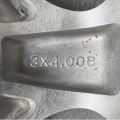 ⭐️スズキ純正アルミホイール13インチ5本純正ナット付属 中古品⭐️⭐️の画像