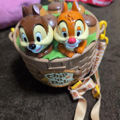 ディズニーリゾート限定　チップとデール　ポップコーンバケット