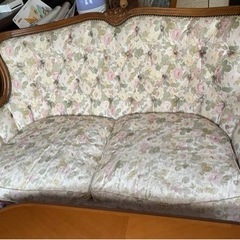 アンティーク風ソファセットの画像