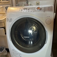 洗濯機　東芝ZABOON ジャンク品