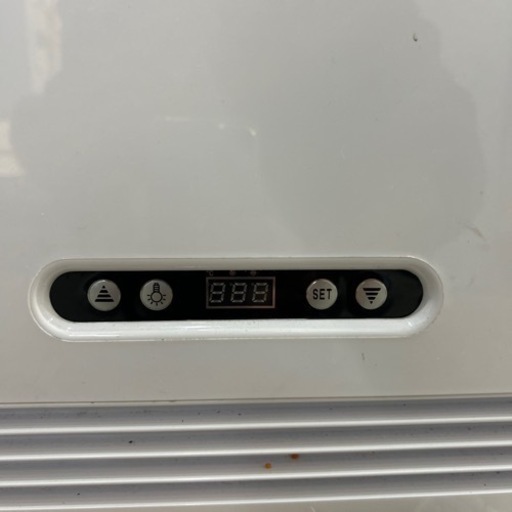 配送可【レマコム】105L4面ガラス冷蔵ショーケース★2021年製　クリーニング済/6ヶ月保証付　管理番号12502