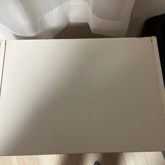 カラーボックス　白　3段　小キャスターつきの画像