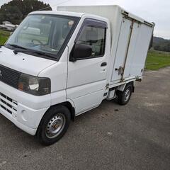 三菱ミニキャブトラック　保冷箱車　オートマチック　車検切れの画像