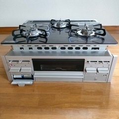 パロマ　ビルトインガスコンロ　都市ガスの画像