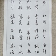 熟語二體帖：漢字の練習に使えますの画像
