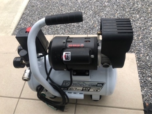 髙儀(Takagi) エアーコンプレッサー 【旧モデル】オイルレス EARTH MAN 静音タイプ 10L ACP-10A