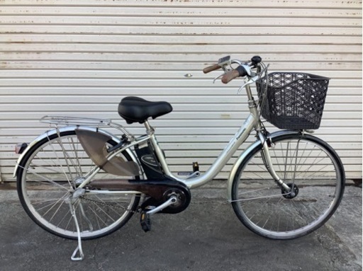 319  パナソニック新機種電動アシスト自転車viviライトU26インチ シルバーアルミ